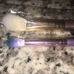 slmissglam make-up brush duo NWOT